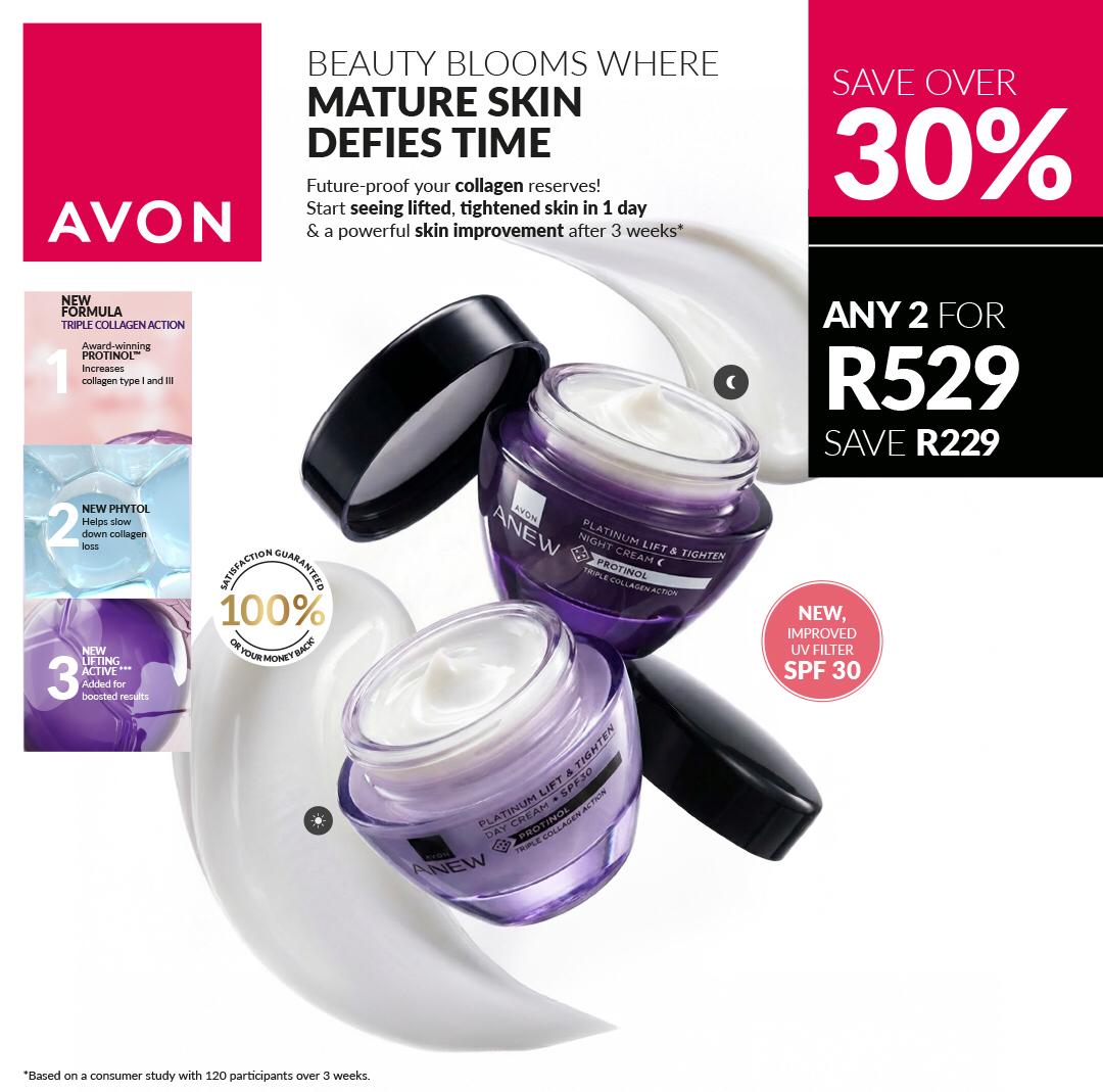 Avon Anew Platinum Day and Night Cream
